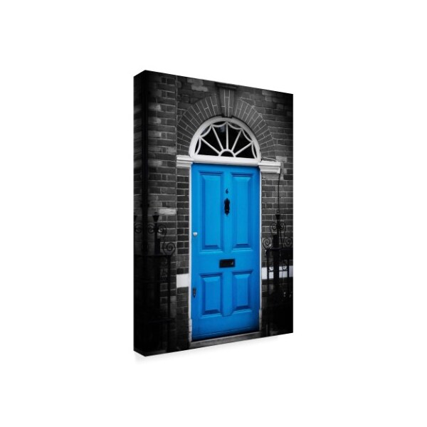 American School 'London Blue Door' Canvas Art,16x24
